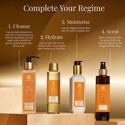 Forest Essentials Body Mist Lime Saffron and Oudh Natural and Hydrating Body Spray for Men and Women 130 ml - Body Mist/Spray