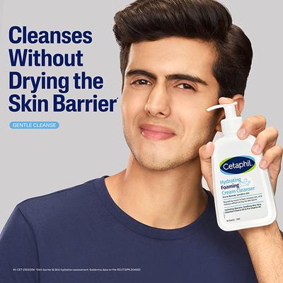 Cetaphil Hydrating Foaming Cream Cleanser 236 ml - Face Washes