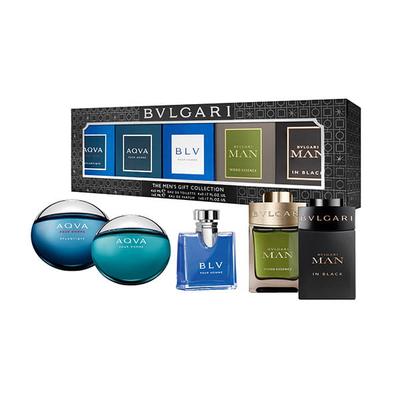 Bvlgari The Men's Gift Collection Set 25 ml - Men Perfumes (Edt/Edp)