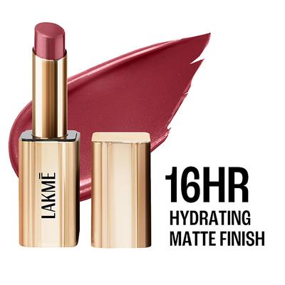 Lakme Unreal 3D Slim Bullet, Matte Finish, Nude Reign, 3.6gm - Lipsticks