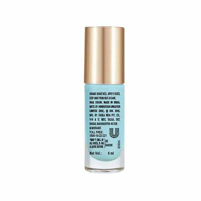 Lakme 9To5 P+G Nail Sky Blue 6 ml - Nail Polish