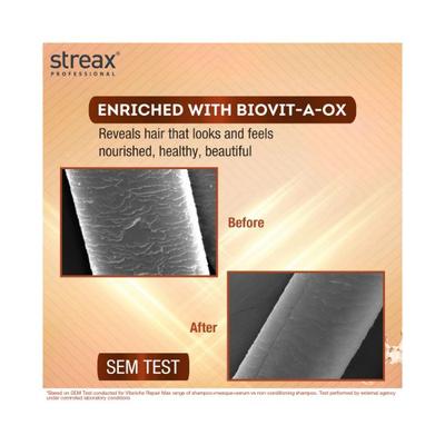Streax Professional Vitariche Care Repair Max Shampoo 300 ml - Shampoos