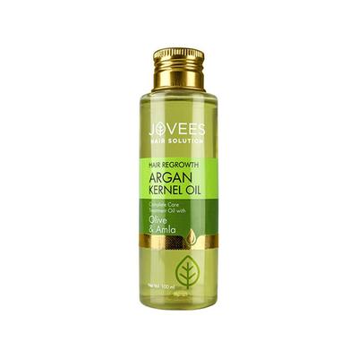 Jovees Hair Regrowth Argan Kernel Oil - Olive and Amla 100 ml - Hair Oils