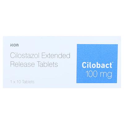 CILOBACT 100mg Tablet 10's - Intermittent Claudication-Per