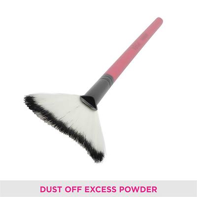 Vega Fan Brush (MBP - 13) Color - Pink 1's - Face Brush