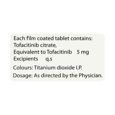 TOFAHENZ 5 Tablet 10's - Rheumatoid Arthritis-Dis