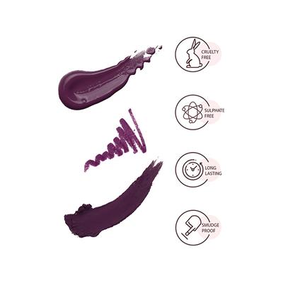 Star Struck By Sunny Leone Lip Kit - Wine (Lipistick 4.2gm + Lip Gloss 5.5ml + Lip Liner 1.2gm) - Lipsticks