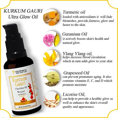Volamena Ultra Glow Oil - Kurcum Gauri 15 ml - Face Oils