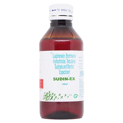 Sudin EX Syrup 120ml - Cough And Cold-Cou
