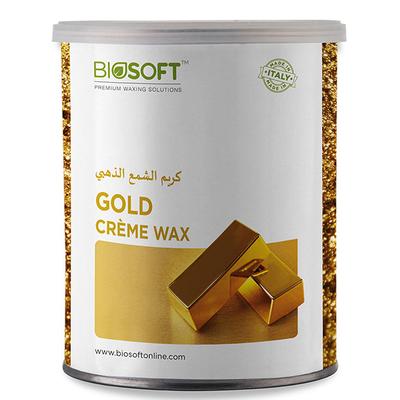 Biosoft Gold Cream Wax Liposoluble Wax 800 ml - Shaving & Hair Removal