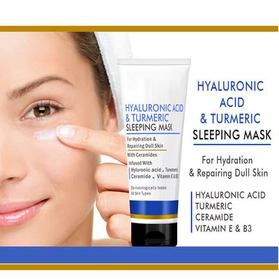 Volamena Hyaluronic acid & Turmeric sleeping mask 50 ml - Masks & Peels