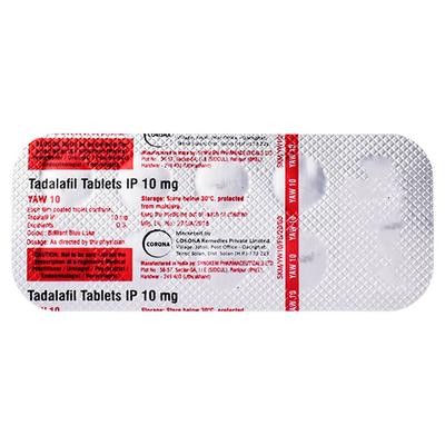 YAW 10 Tablet 10's - Impotence/Erectile Dysfunction (Ed)