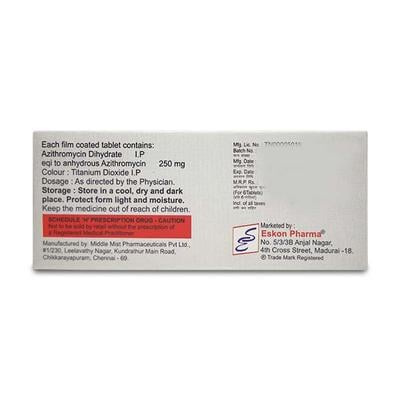 Skomyce 250mg Tablet 6'S - Bacterial Infections-Mac
