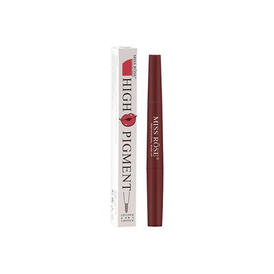 Miss Rose 2 In 1 Creamy Matte Lipstick 7102 - 001M 42 2.1 gm - Lipsticks