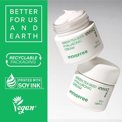 Innisfree Green Tea Seed Hyaluronic Cream 50 ml - Face Moisturizers