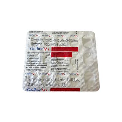 GEMER V 1 Tablet 15's - Diabetes-Ant