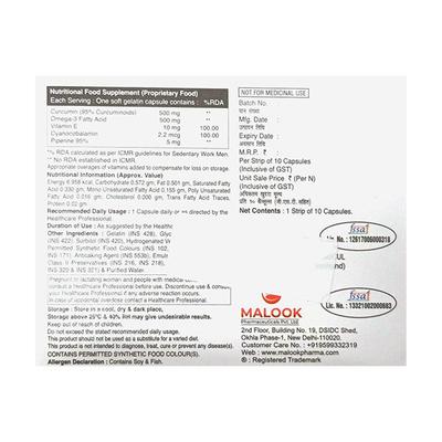 CUBIMEGA NEW NUTRACEUTICAL Softgel Capsule 10's - Supplements-Vam