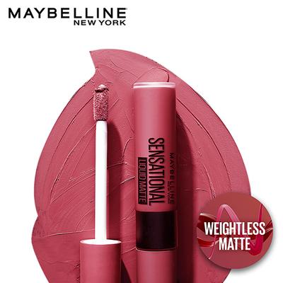 Maybelline New York Sensational Liquid Matte Lipstick 04, Easy Berry 7 gm - Liquid Lipsticks