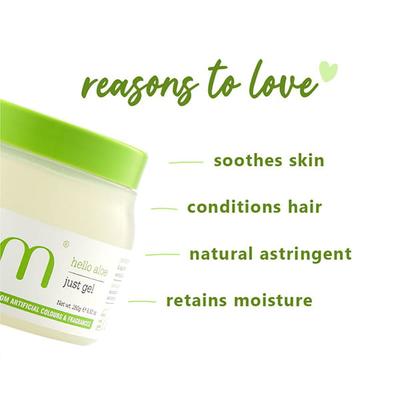 Hello Aloe Just Gel For All Skin & Hair Types 99% Natural 250 Gm - Hair Gels & Waxes