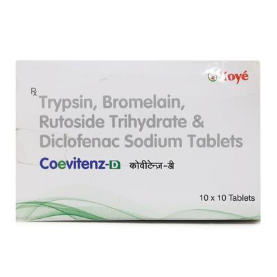 Coevitenz D Tablet 10'S - Pain relief-Nsa