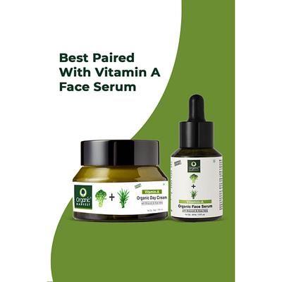 Organic Harvest Vitamin A Day Cream with Broccoli, Reduces Wrinkles 50gm - Day Cream