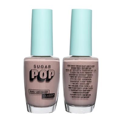 SUGAR POP Nail Lacquer 08 Silk Stockings 10 ml - Nail Polish