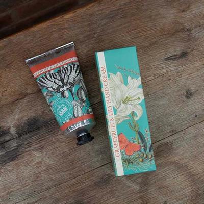 The English Soap Company - Royal Botanic Gardens, Kew - Grapefruit And Lily Hand Cream 75 ml - Lotions & Creams