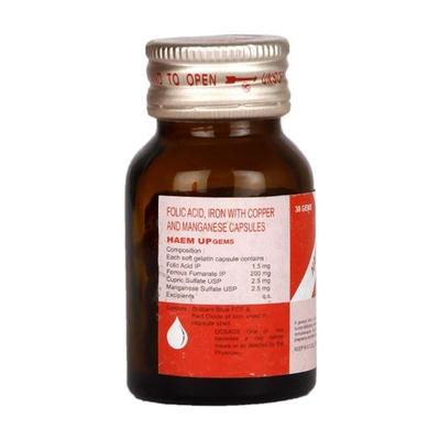 Haem UP Gems Capsule 30'S - Supplements-Vam