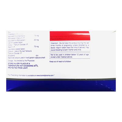 DEPLATT CV 20 Capsule 15's - Blood Clot-Ant