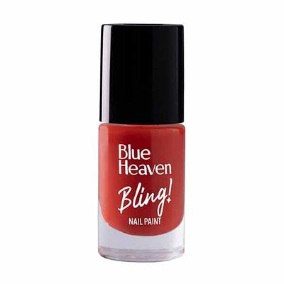 Blue Heaven Bling Nailpaint 602 (Amber Glow) 8 ml - Nail Polish