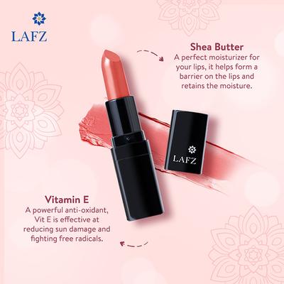 Lafz Velvet Matte Lip Stick, Parisian Peach 4.5 gm - Lipsticks