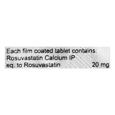 ROSYCAP 20 Tablet 15's - High Cholesterol-Dys