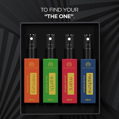 The Man Company Pocket Perfume Gift Set for Men 32 ml - Men Perfumes (Edt/Edp)