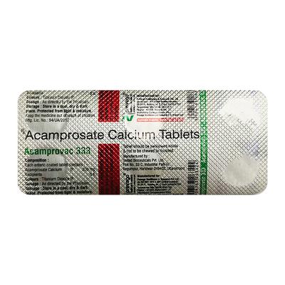 ACAMPROVAC 333 Tablet 6's - Alcohol Addiction