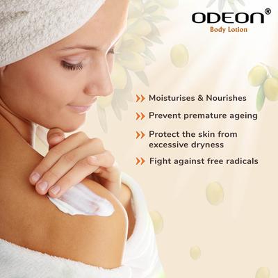Odeon Nourishing Olive Body Lotion 400 ml - Lotions & Creams