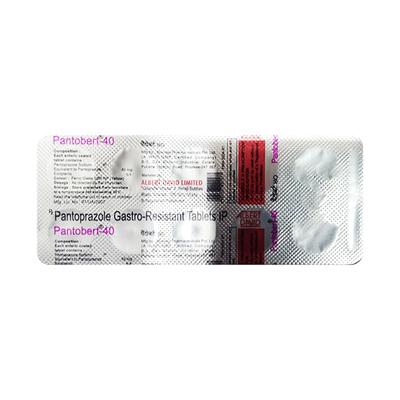 PANTOBERT 40 Tablet 10's - General-P