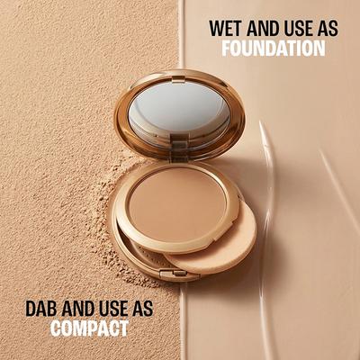 Lakme 9To5 Double Duty Dual Finish Compact, Foundation + Compact, Lightweight, Cinnamon 9 g - Compact Powder