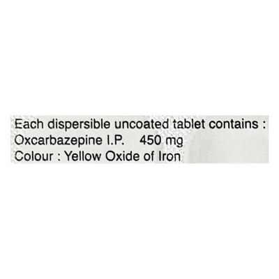 Oleptal DT 450mg Tablet 10'S - Epilepsy/Convulsion-Ant