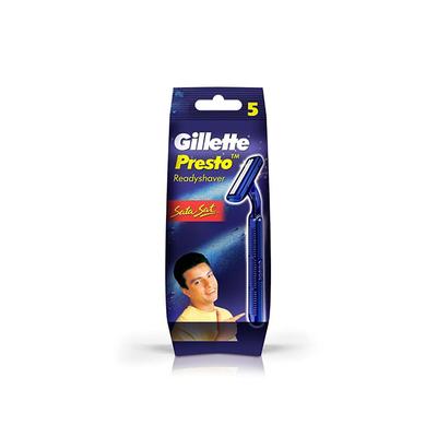 Gillette Presto 5 Razors 1's - Razors & Cartridges