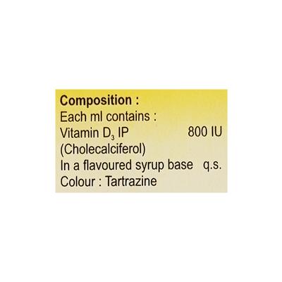 Calcirol 800IU Drops 15ml - Supplements-Vit
