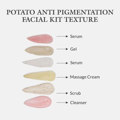 Glamveda Potato Anti Pigmentation Facial Kit 120 gm - Facial Kits