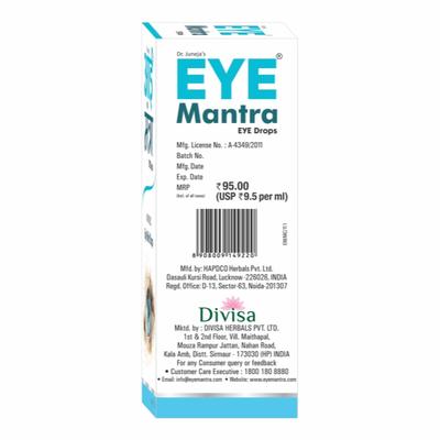 Dr.Juneja's Eye Mantra Eye Drops 10 ml - Speciality Medicines