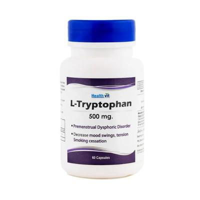 Healthvit L-Tryptophane- Capsules 60's - Calcium And Minerals