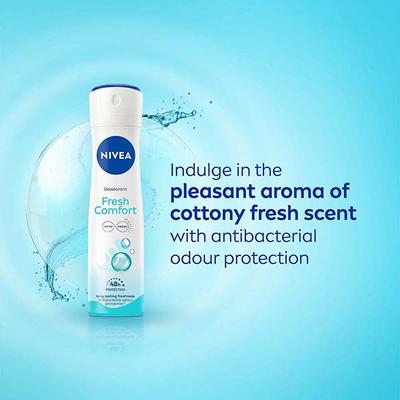 Nivea Deo Fresh Comfort 150ml - Women Deodorants/Roll-Ons