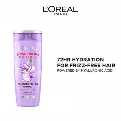 L'Oreal Paris Hyaluron Moisture 72H Moisture Filling Shampoo With Hyaluronic Acid 180 ml - Shampoos