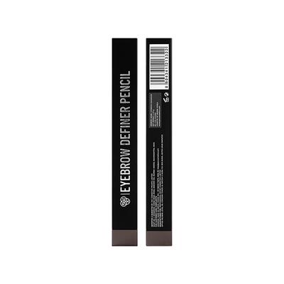 PAC Eyebrow Definer Pencil 3-in-1 Pencil with Built in Sharpener Spoolie, Waterproof - 02 (0.25 g) - Eyebrow Pencils & Enhancers