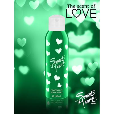 Sweet Heart paris Deodorant Body spray 100 ml - Deodorants/Roll-Ons
