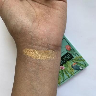 DISGUISE Satin Smooth Eyeshadow Squares, Frosted Gold Melon 202 4.5 gm - Eyeshadow, Bases & Primers