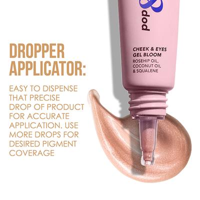 Blue Heaven Pop and Glow Cheek and Eyes Gel Bloom Highlighter, Golden Hour 12 ml - Highlighters & Illuminators