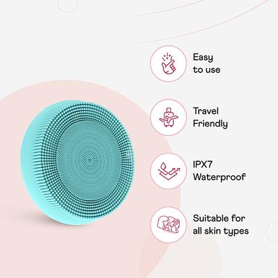 Winston Rechargeable Battery Operated Electric Mini Face Cleanser Deep Facial Cleansing 150 gm - Massagers